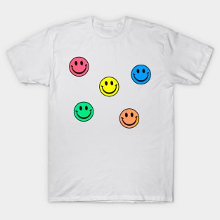 90s Smiley Faces T-Shirt